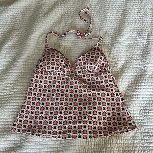 Women’s Flower Print Swimsuit Top